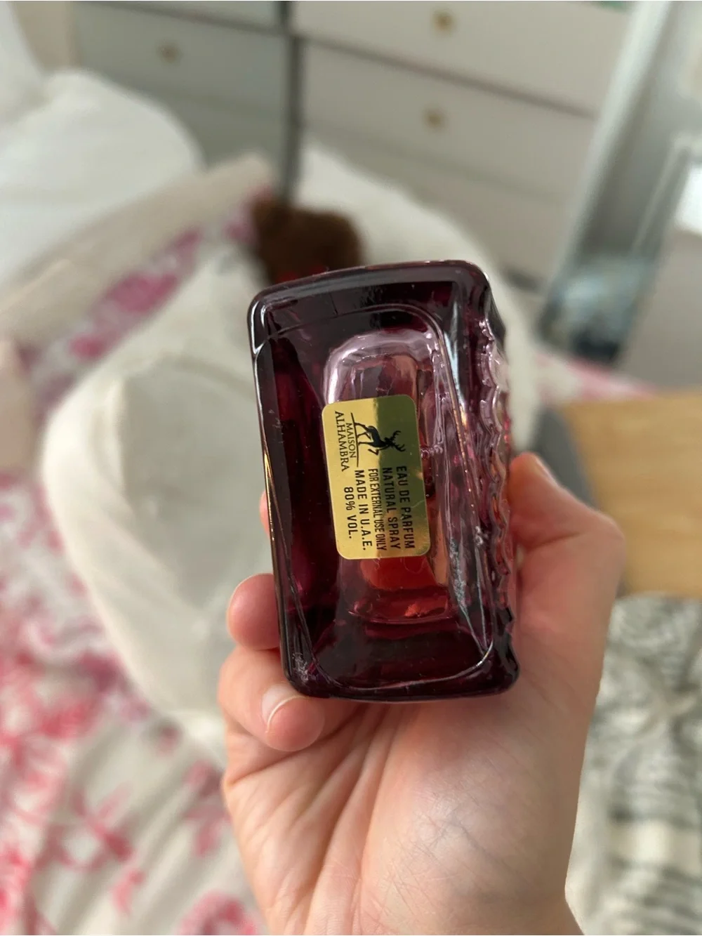 Rose Origami Women's Fragrance Spray — Pink Bottle with Rose-Gold Cap